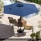 Outdoor 7.5 Feet Patio Umbrella with Sun-Proof Fabric and Push Button Tilt